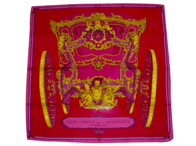 Hermès GRAND CARROSSE pour un AMBASSADEUR Multicolore