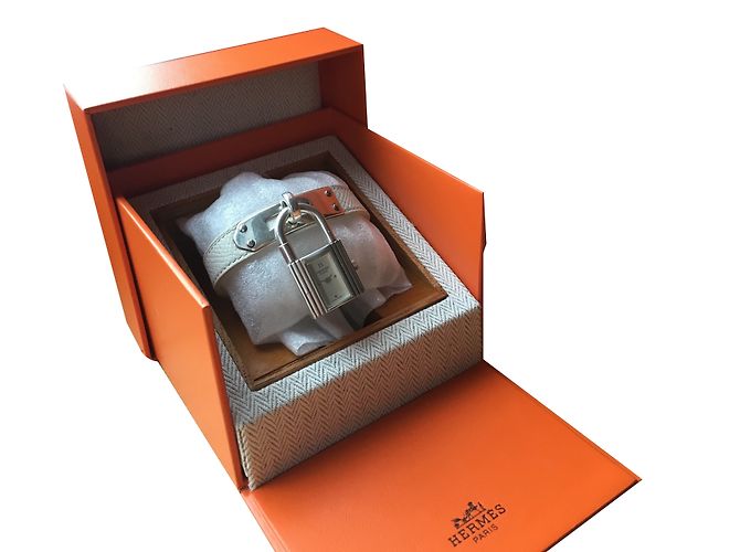 Hermès Kelly silver 925 Silvery