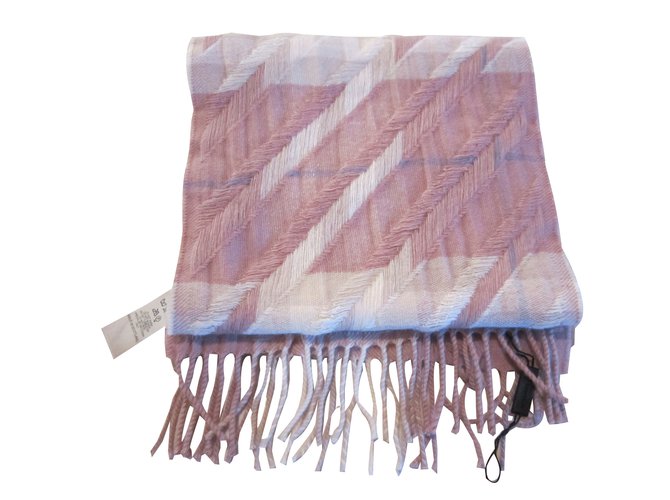 Burberry Scarf Pink Cashmere  ref.32603