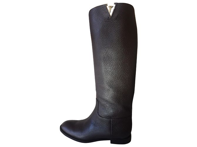 Louis Vuitton Boots Chocolate