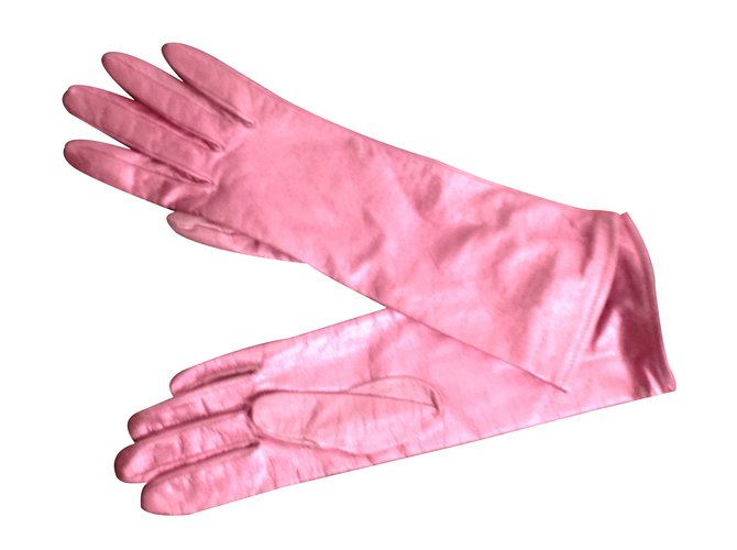 Autre Marque Georges Morand Gloves Metallic Leather  ref.32743