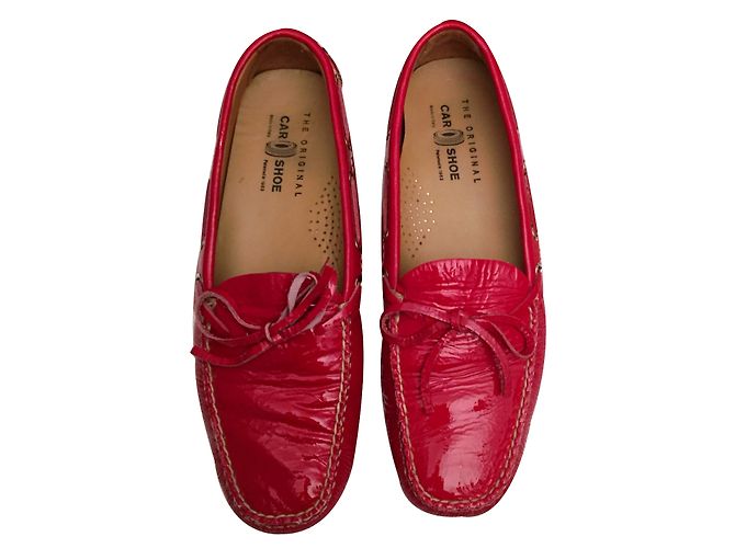 Car Shoes mocassini Rosso