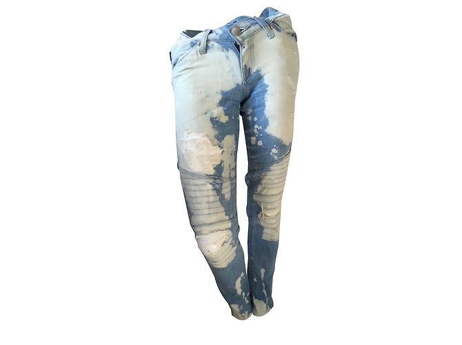Autre Marque Jeans in cotone blu XS