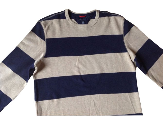 Tommy Hilfiger Camisolas Bege Algodão  ref.32882