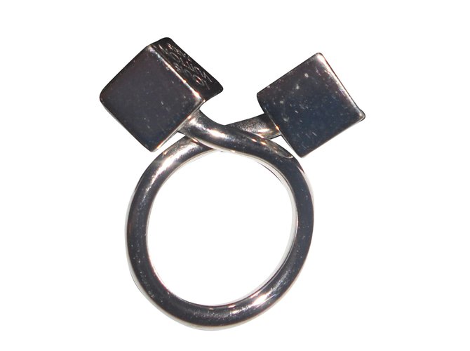 Louis Vuitton Ring Silber Stahl  ref.32970