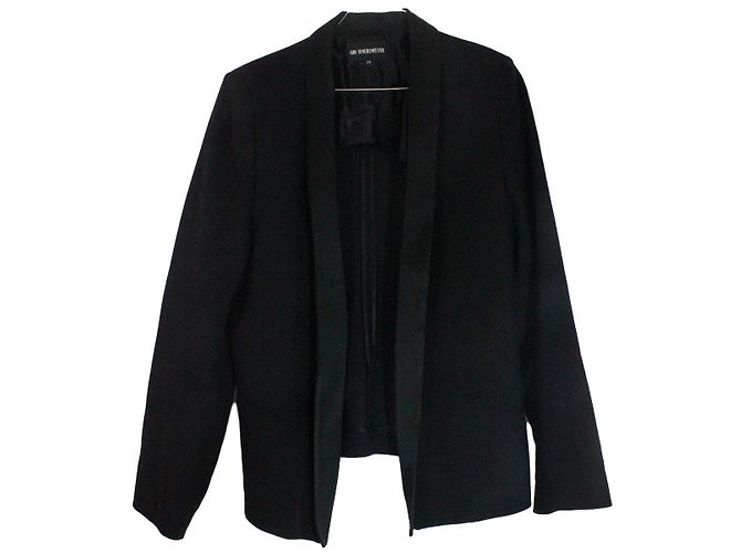 Giacca blazer nera Ann Demeulemeester Nero