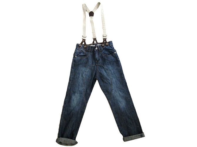 Autre Marque Jeans.Dept by kid's graffiti Bleu