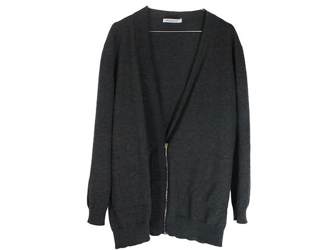 Autre Marque Lamberto Losani Strickjacke Grau 