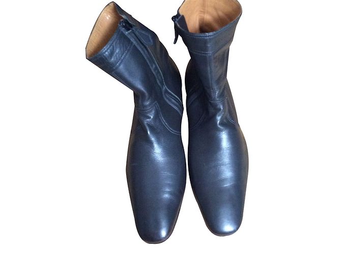 Hermès Stiefel Schwarz