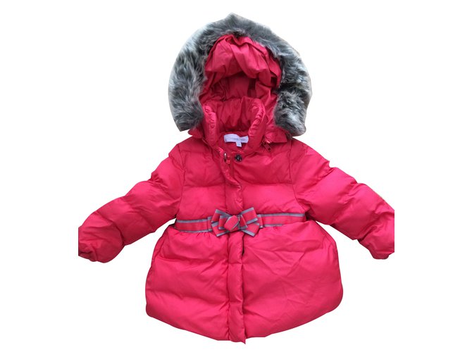 Tartine et Chocolat Girl Coats outerwear Red Polyester  ref.33305