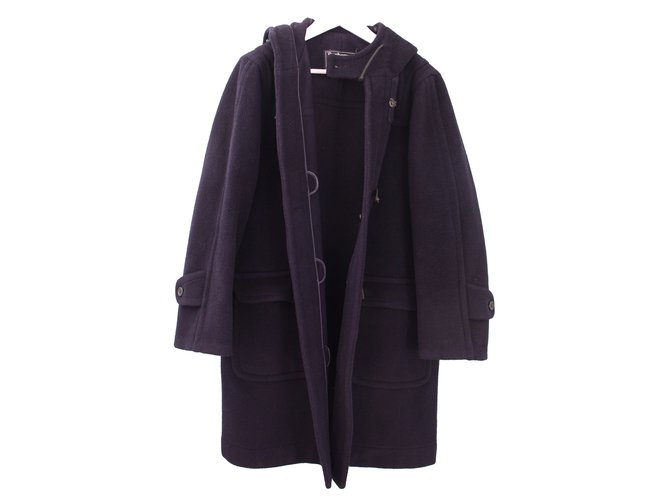 Burberry Prorsum duffle coat Laine Bleu  ref.33335