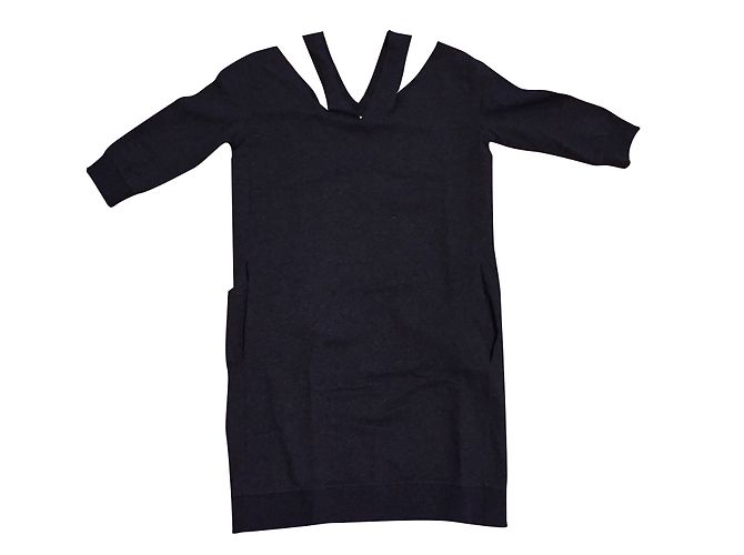 Mm6 Kleid Maison Martin Margiela Anthrazitgrau