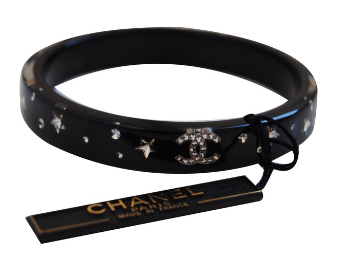Chanel Armband Schwarz  ref.33429