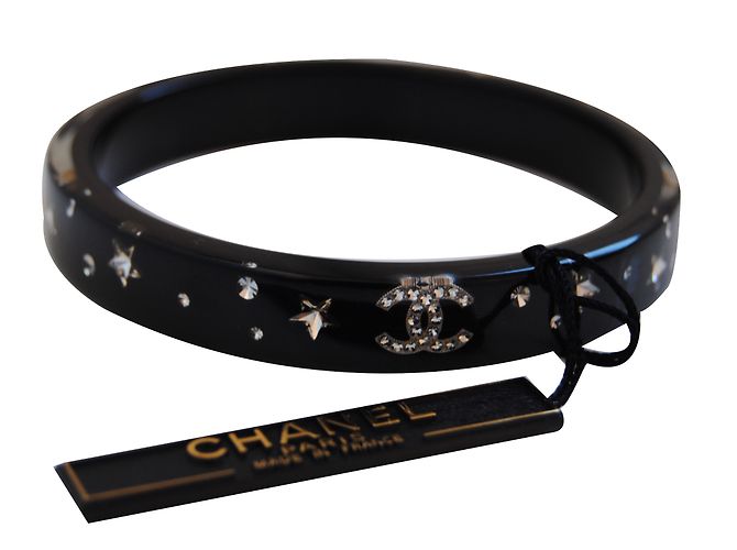 Chanel Pulsera Negro