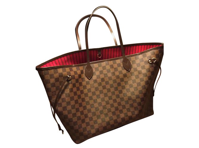 Louis Vuitton GM Brown Leather  ref.33515