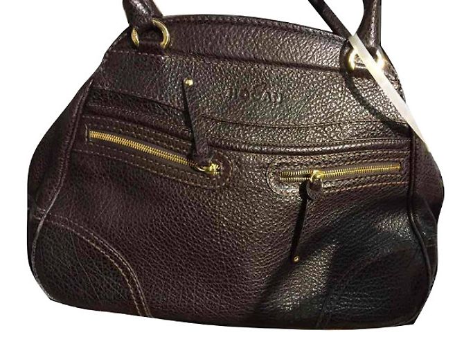 Borsa Hogan in pelle marrone