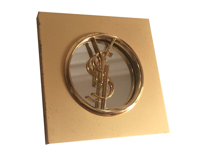 Yves Saint Laurent Purses, wallets, cases Golden  ref.33642