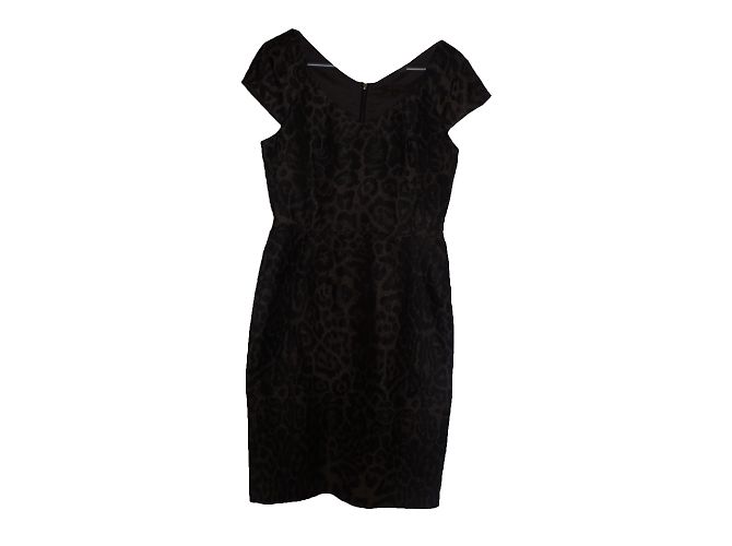 Apostrophe Kleid Leopardenprint Braun und Schwarz