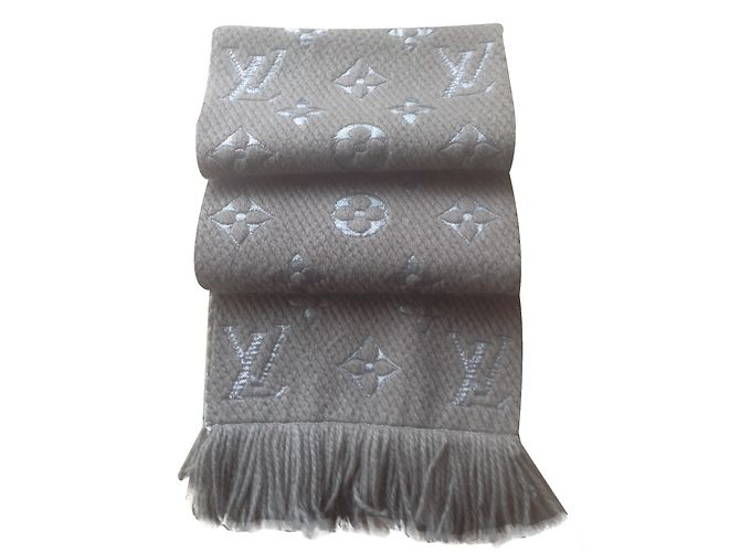 Louis Vuitton Sciarpa Grigio Lana