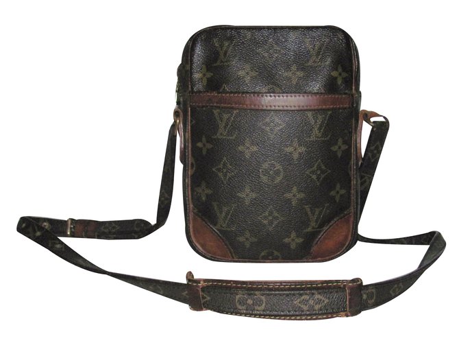 Louis Vuitton Handbag Brown Leather  ref.33894