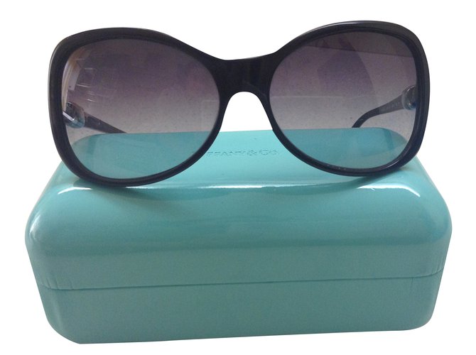 Tiffany & Co Sunglasses Black Plastic  ref.34015