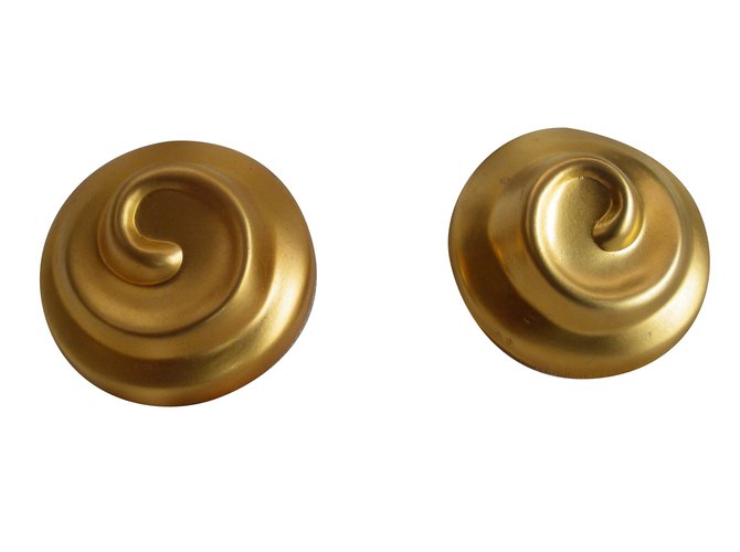 Nina Ricci Earrings Golden Metal  ref.34054