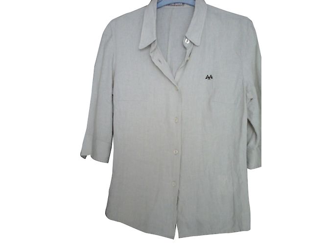 Thomas Burberry 100% camisa de lino