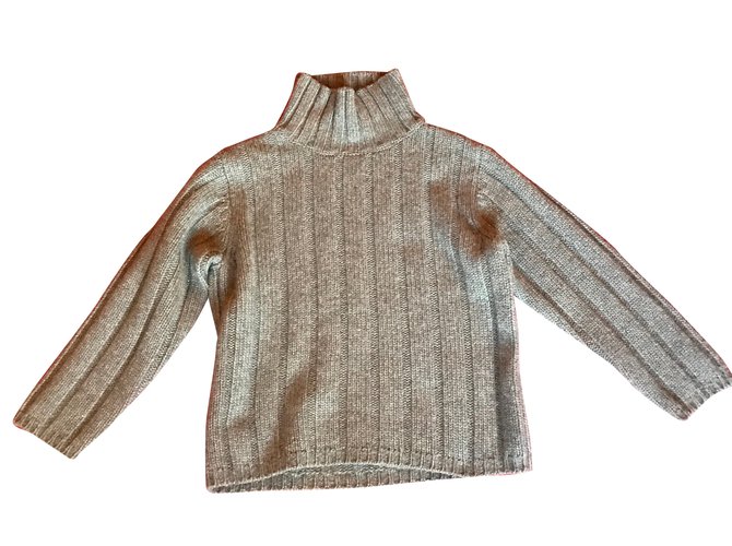 Bonpoint Sweaters Grey Cashmere  ref.34079