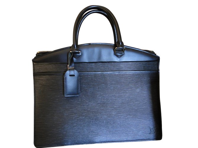Louis Vuitton Riviera GM Black Leather  ref.34105