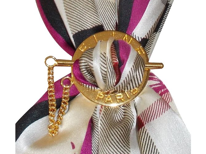 Anello per sciarpa Céline Metallo Oro D'oro 