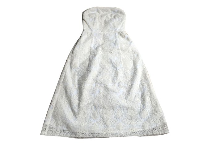 Sea New York Dress White Cotton  ref.34365