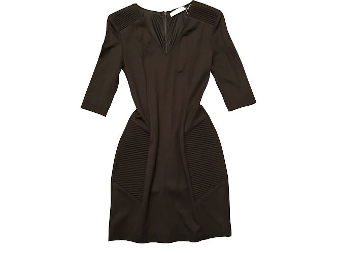 Pierre Balmain Schwarzes Viskose Kleid