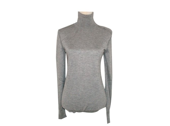 Dolce & Gabbana Sweatshirt Grey Silk Cashmere  ref.34381
