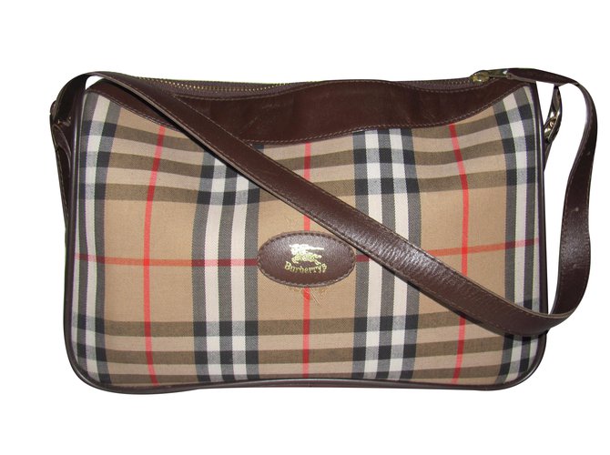 Burberry Handbag Brown  ref.34433