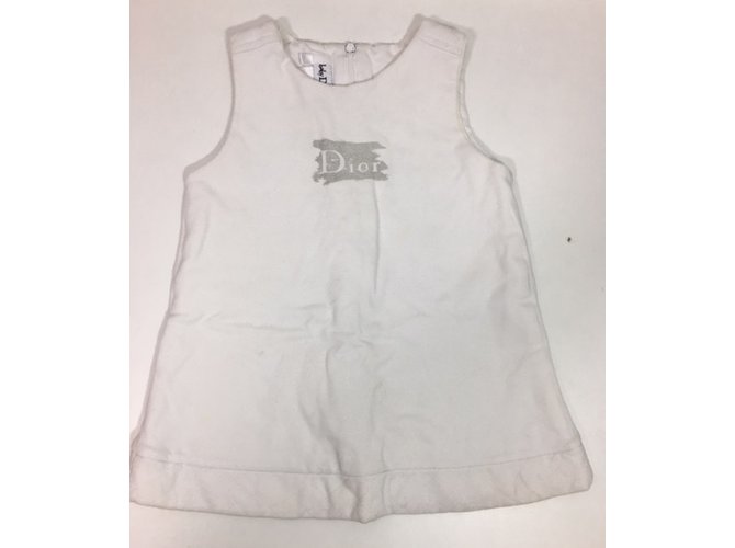 Baby Dior robe blanche  ref.34456