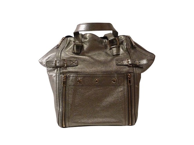 Yves Saint Laurent Downtown Medium Tote Bag Leather  ref.34493