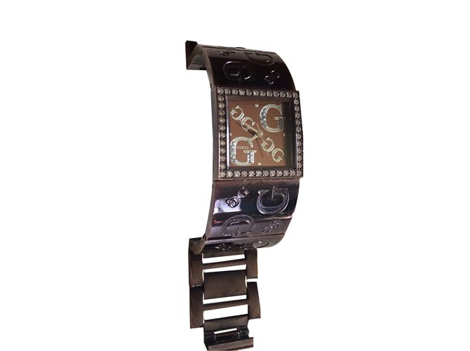Guess Adivina reloj Bronce Metal  ref.34559