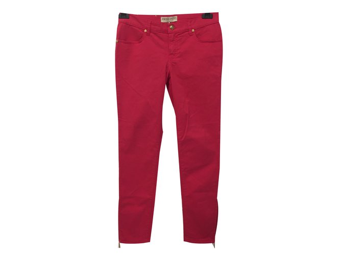 Emilio Pucci Trousers Pink Cotton  ref.34577