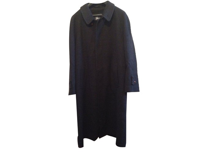 BURBERRYS Coat Black Cashmere  ref.34590