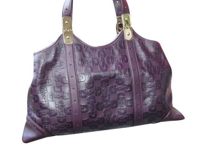 purple gucci purse
