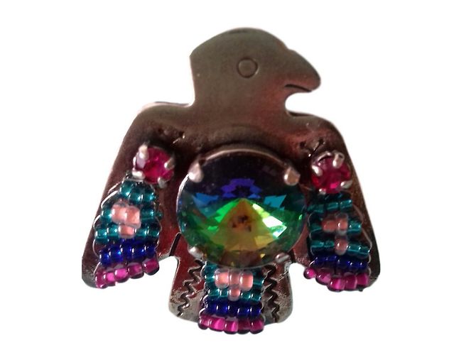 Anello Reminiscence Colomba Argento e Strass