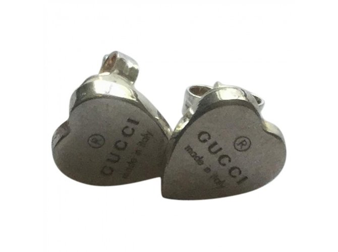 Gucci Earrings Silvery Silver  ref.34858