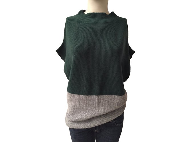 Autre Marque Knitwear Green Wool  ref.34885