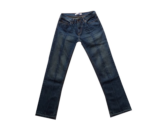 Comptoir Des Cotonniers Jeans Azul Algodão  ref.34908