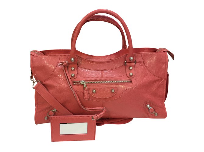 Balenciaga giant part time Pink Leather  ref.35249