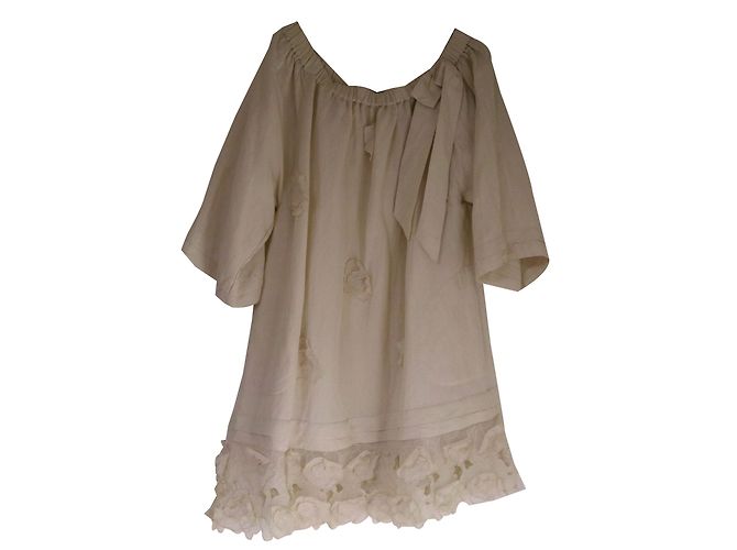 Twin Set Simona Barbieri Kleider Beige