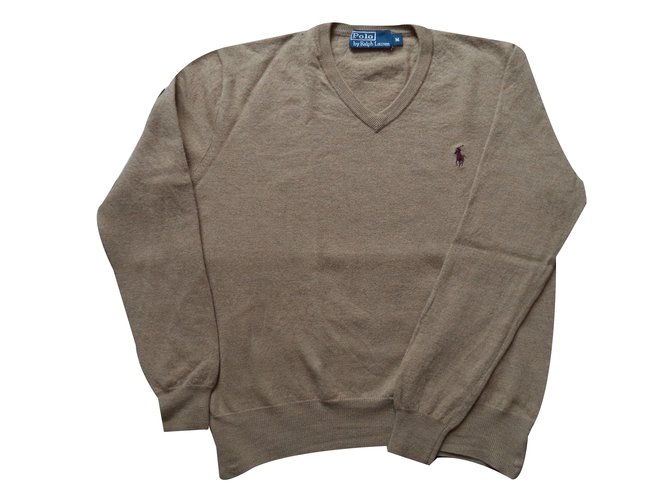 Ralph Lauren Sweater Beige Wool  ref.35439