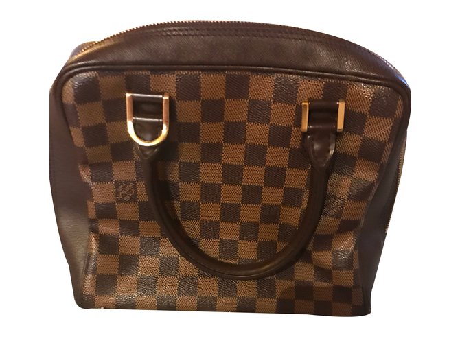 Brera Louis Vuitton Handbag Brown Leather  ref.35683