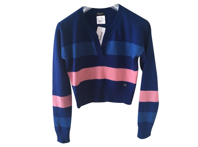 Chanel Knitwear Multiple colors Cashmere  ref.35697