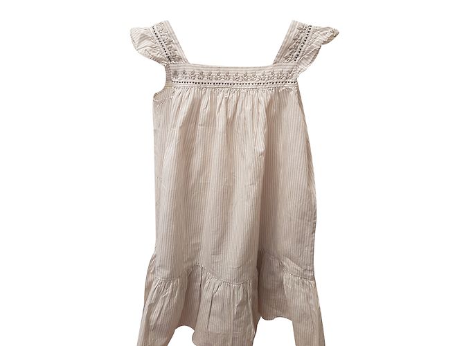 Robe d'été Bonpoint Beige en Coton 3 ans
